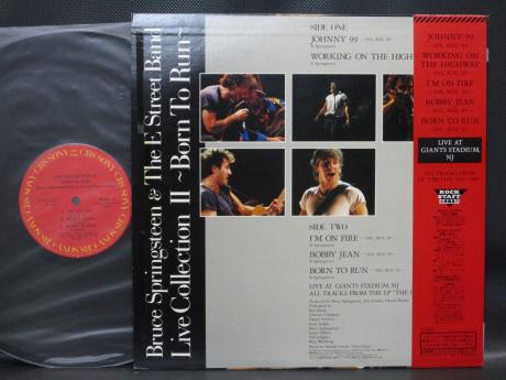 Bruce Springsteen Live Collection II Japan ONLY LP (12”) OBI