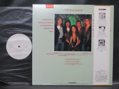 Tygers of Pan Tang Cage Japan Orig. PROMO LP OBI WHITE LABEL