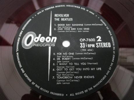 Beatles Revolver Japan Orig. LP ODEON RED WAX