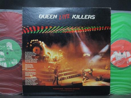 Queen Live Killers Japan Orig. 2LP OBI RED & GREEN DISC