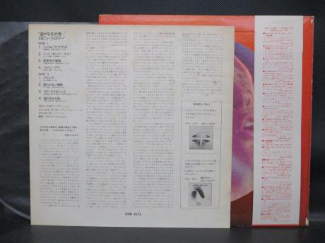 Robin Trower For Earth Below Japan Orig. LP OBI BOOKLET