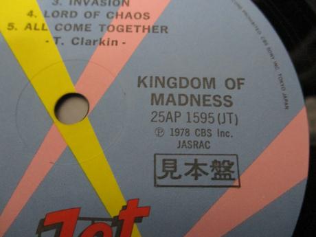 Magnum Kingdom Of Madness Japan Orig. PROMO LP OBI