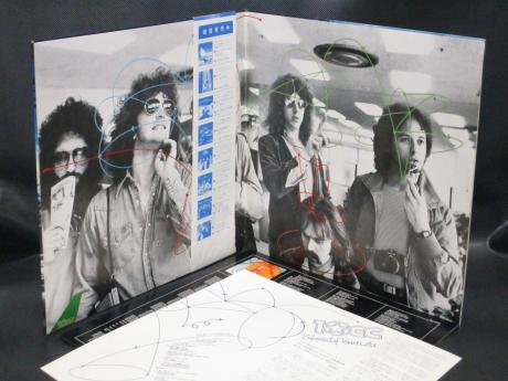 10cc Bloody Tourists Japan Orig. PROMO LP OBI WHITE LABEL