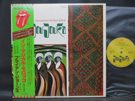 Rolling Stones Brian Jones Presents the Pipes of Pan at JouJouka Japan LP OBI