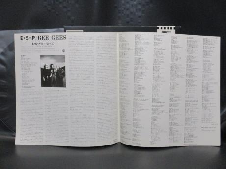 Bee Gees E•S•P Japan PROMO LP OBI WHITE LABEL