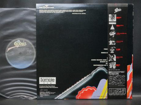 Judas Priest Defenders of the Faith Japan PROMO LP OBI