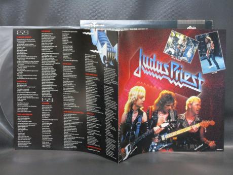 Judas Priest Defenders of the Faith Japan PROMO LP OBI