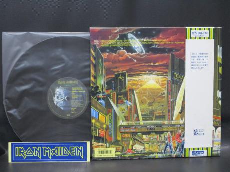 Iron Maiden Somewhere in Time Japan Orig. LP OBI 7" & MORE