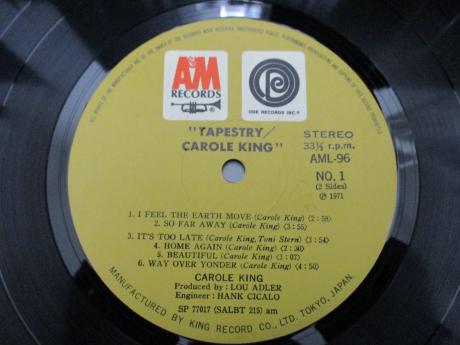 Carole King Tapestry Japan Orig. LP OBI G/F