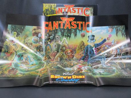 Elton John Captain Fantastic & Brown Dirt Cowboy Japan Orig. LP OBI COMPLETE