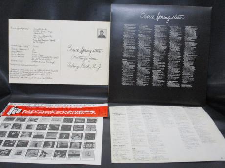 Bruce Springsteen Greetings From Asbury Park Japan LP RED OBI