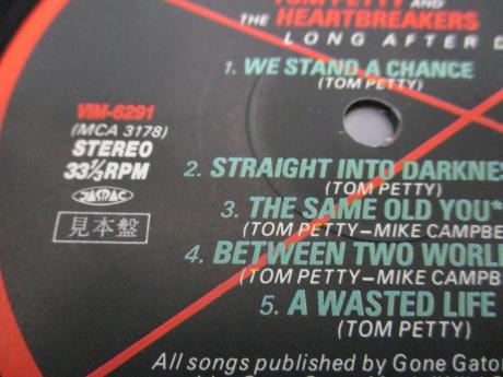 Tom Petty Long After Dark Japan PROMO LP OBI