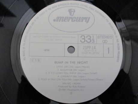 Faces Ian McLagan Bump in the Night Japan PROMO LP OBI