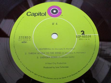 IF 4 Four Japan Orig. LP INSERT RED WAX