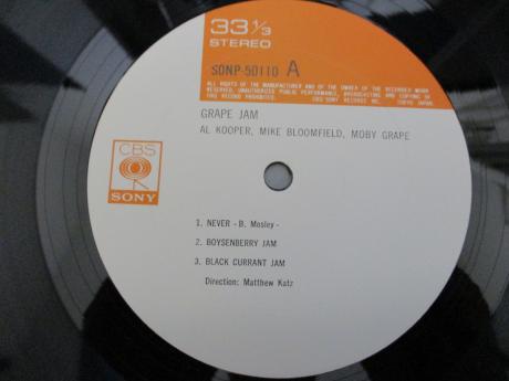 Moby Grape Grape Jam Japan Orig. LP DIF INSERT