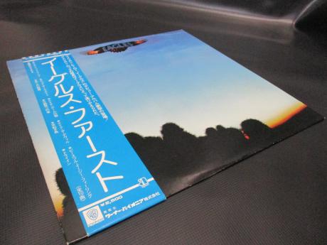 Eagles 1st Same Title Japan Rare LP BLUE OBI