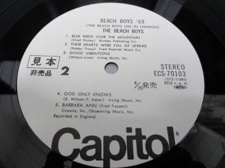 Beach Boys Beach Boys '69 Japan PROMO LP OBI