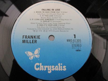Frankie Miller Falling in Love Japan Orig. LP OBI INSERT