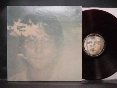 John Lennon Imagine Japan Orig. LP RED WAX POSTER