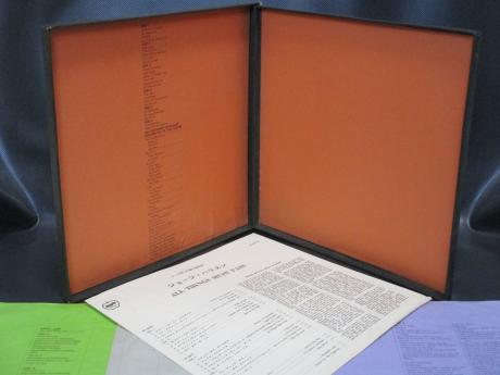 George Harrison All Things Must Pass Japan Orig. 3LP BOX RED WAX POSTER