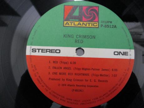 King Crimson Red Japan Orig. LP OBI