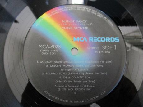Lynyrd Skynyrd Nuthin’ Fancy Japan Orig. LP OBI