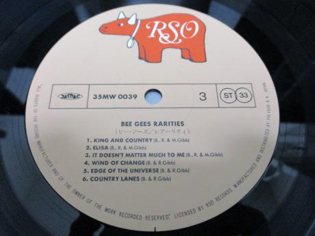 Bee Gees Rarities Japan ONLY 2LP INSERT