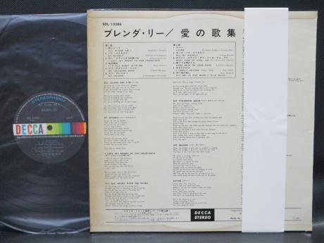 Brenda Lee All Alone Am I Japan Orig. LP OBI F/B COVER