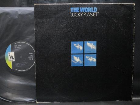 The World Lucky Planet UK Orig. LP Textured G/F