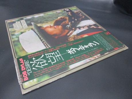 Bob Dylan Desire Japan Orig. PROMO LP OBI WHITE LABEL