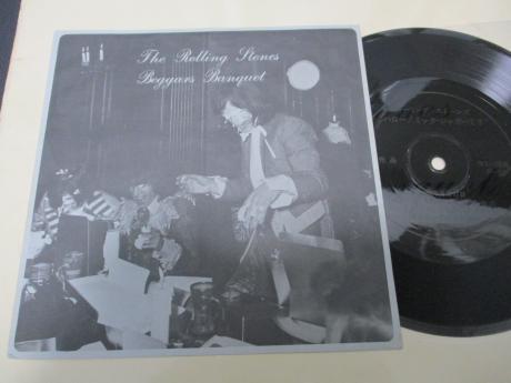 Rolling Stones Beggars Banquet UK Export Japan LP RARE FLEX 7"