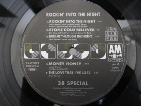 38 Special Rockin' Into the Night Japan PROMO LP OBI