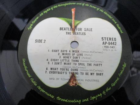 Beatles For Sale Japan Apple ED 1st Press LP ARROW OBI G/F