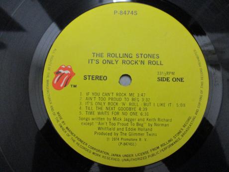 Rolling Stones It’s Only Rock ‘N Roll Japan Orig. LP OBI