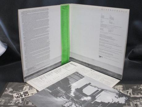 WHO Quadrophenia Japan Early 2LP GREEN OBI COMPLETE