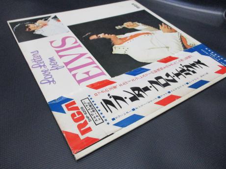 Elvis Presley Love Letters Japan PROMO LP OBI G/F