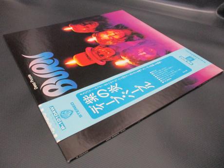 Deep Purple Burn Japan Rare LP OBI INSERT