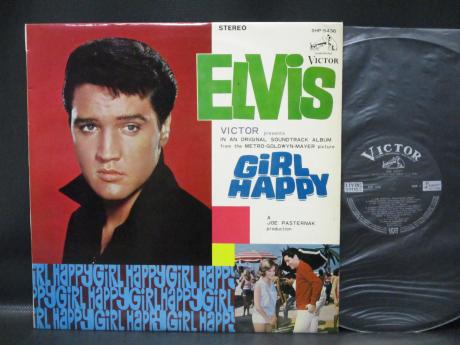 Elvis Presley Girl Happy Japan Orig. LP DIF F/B VICTOR