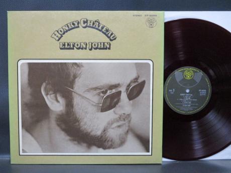 Elton John Honky Chateau Japan Orig. LP Rare RED WAX