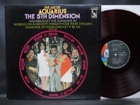 5th Dimension Age of Aquarius Japan Orig. LP RED WAX