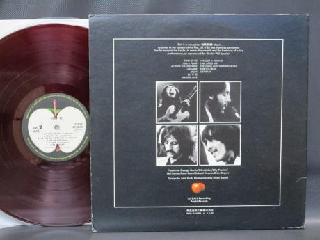 Beatles Let It Be Japan Orig. LP 2OBI RED WAX