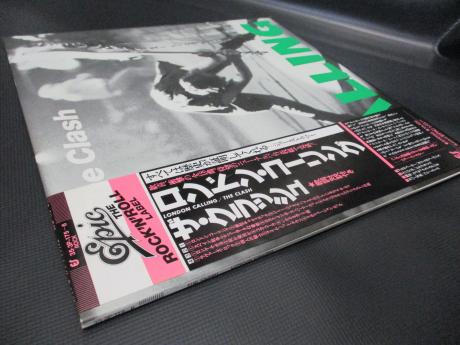 Clash London Calling Japan Early Press 2LP OBI