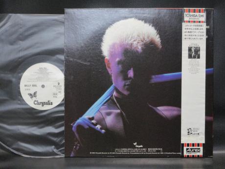 Generation X Billy Idol Rebel Yell Japan PROMO LP OBI WHITE LABEL