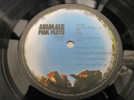 Pink Floyd Animals Japan Orig. LP OBI INSERT