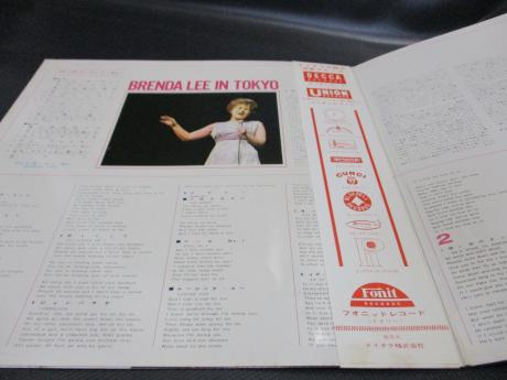 Brenda Lee In Tokyo Japan Orig. LP OBI G/F COVER