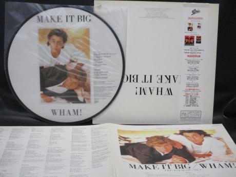 George Michael Wham ! Make It Big Japan LTD LP OBI PICTURE DISC