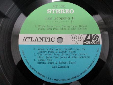 Led Zeppelin 2nd II Japan Orig. LP Nippon Grammophon