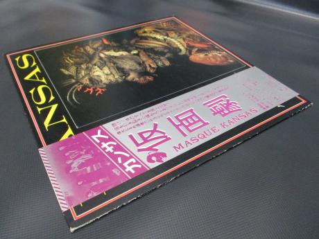 Kansas Masque Japan Orig. LP OBI INSERT