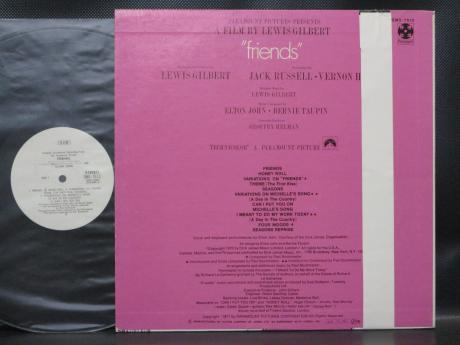 Elton John Friends Japan Orig. PROMO LP OBI WHITE LABEL