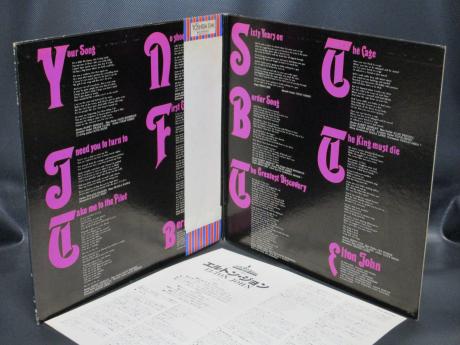 Elton John 2nd Same Title Japan Rare LP OBI G/F